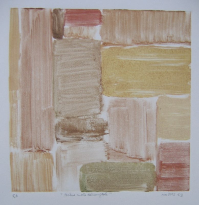Nature morte decomposee, Monotype, 40x40, 2007