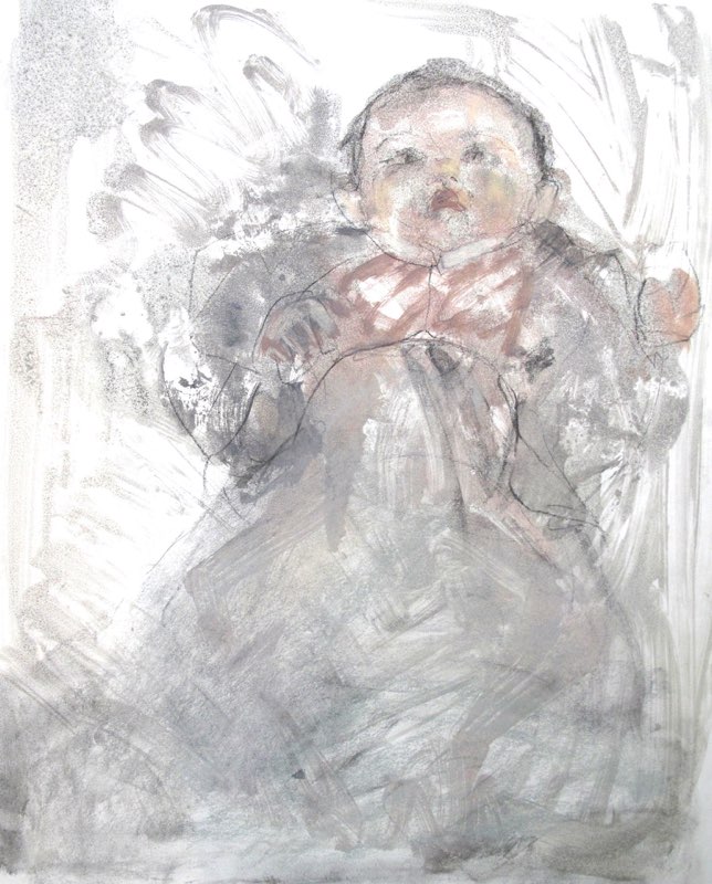 Clara, Monotype, 46x37, 2009