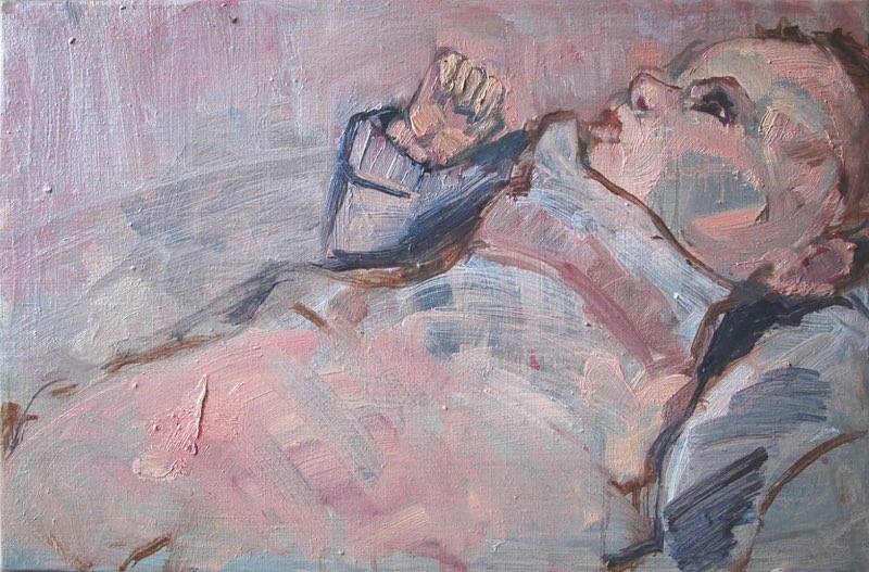 Clara, Oil on canvas, 27×41, 2009