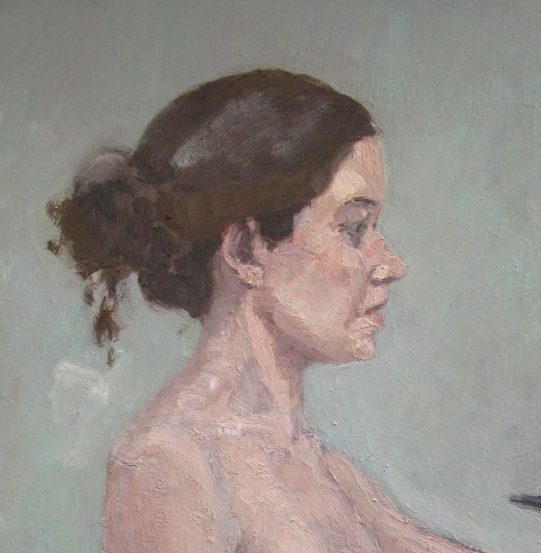 Selfportrait, detail