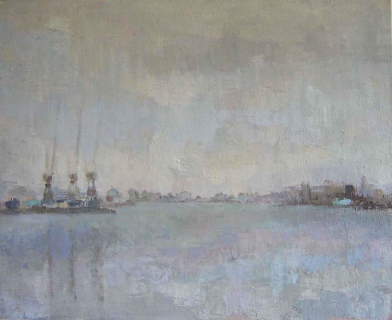 Rotterdam, Oil on canvas, 65x80, 2008